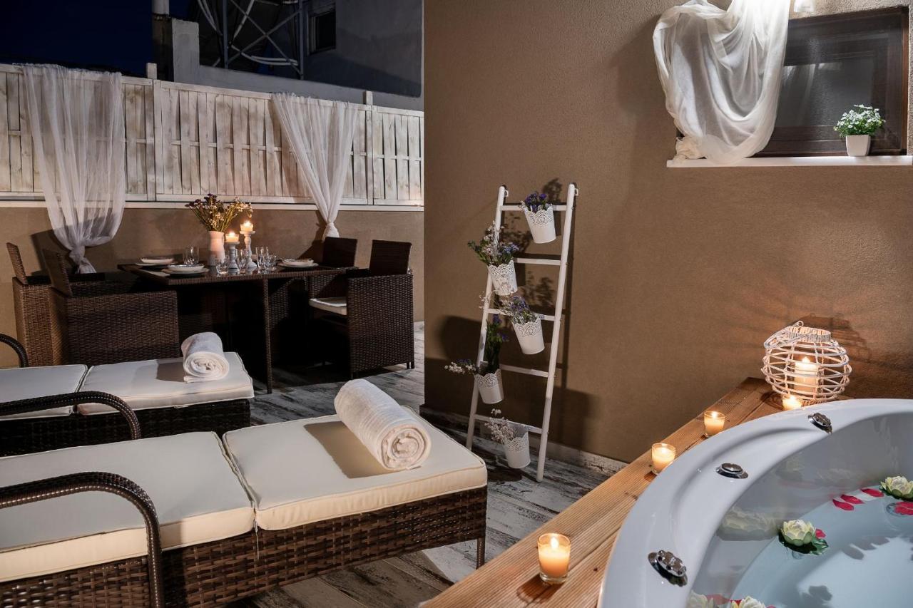 Castello Luxury Residence With Private Jacuzzi La Canea Exterior foto